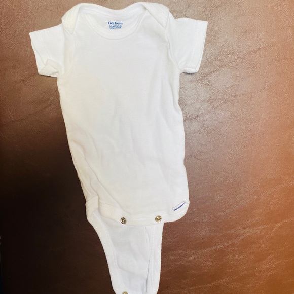 Plain White Onesie - Picture 1 of 2